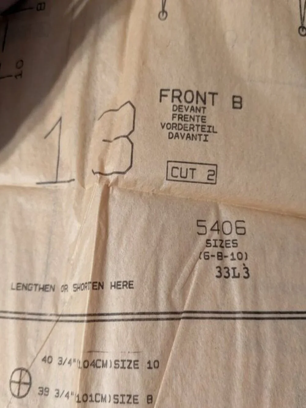 Butterick 5406 Sewing Pattern EASY Top, Skirt, Culottes Leslie Fay UNCUT